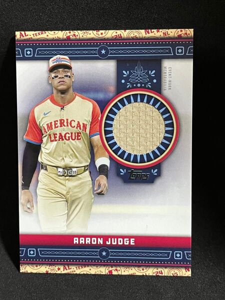 ジャッジ topps 2024 AllStarStitchesJersey