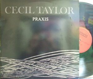 ３枚で送料無料【ギリシャPraxis】Cecil Taylor/Praxis (2LP)