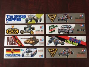 [ [1 owner!] at that time goods at that time. radio-controller kind sticker Tamiya 1/10 // fox glass ho pa Mini 4WD already hand . does not enter No5 ]