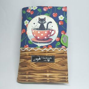 猫の通帳ケース