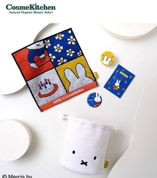 【完売】コスメキッチン ミッフィー 巾着入り限定セット CosmeKitchen【新品】