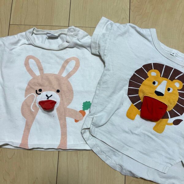 tシャツ 半袖 2枚セット 90