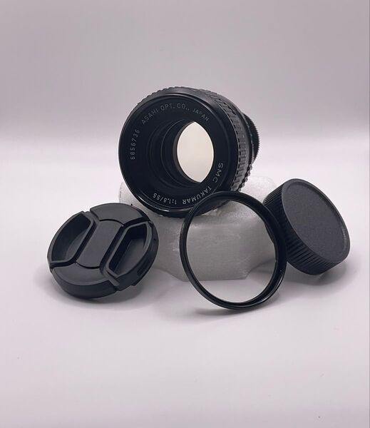 PENTAX SMC Takunar 55mm f1.8 内部分解清掃済、動作確認済