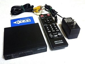 貴重　リモコンあり！　バッファロー　buffalo　地上デジタルチューナーセット　DTV-MIC110