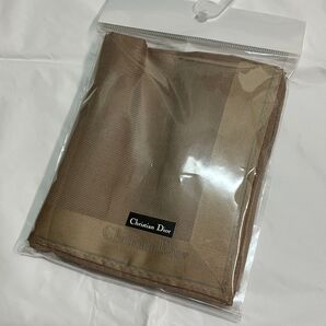 Christian Dior クリスチャンディオール ハンカチ ベージュ 新品未使用