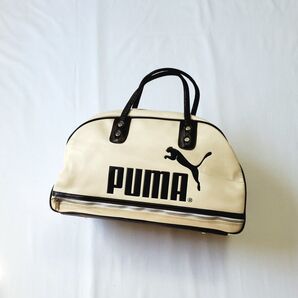 PUMA Vintage Leather Boston Bag