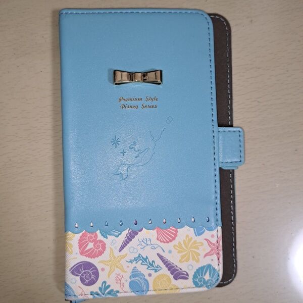 アリエル ディズニー 手帳型 スマホカバー 全機種対応