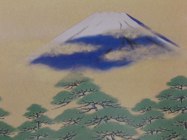 Hirohiko Uda, 【Montagne Fuji】, Extrait d'un rare livre d'art encadré grand format, Produits de beauté, peintre japonais, Tout neuf avec cadre, frais de port inclus, peinture, peinture à l'huile, Nature, Peinture de paysage