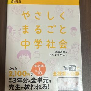 やさしくまるごと中学社会 : おうちでガッチリ3年分の個別指導