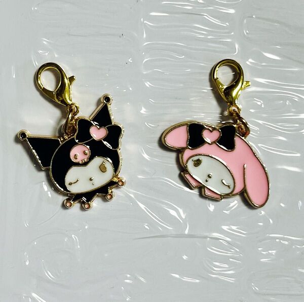 2個セット【200円OFFクーポンご利用で300円】サンリオキャラクターズ マイメロディ クロミ ミニチャーム・マスクチャーム