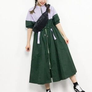 jouetie バイカラ―2WAY ワンピース