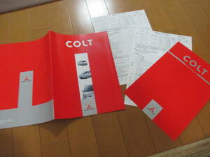 家16916カタログ★三菱★コルト　ＣＯＬＴ★2002.11発行41ページ