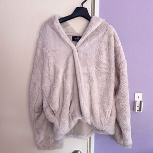 as know as アウター もこもこ もこもこアウター ポケット付き 冬