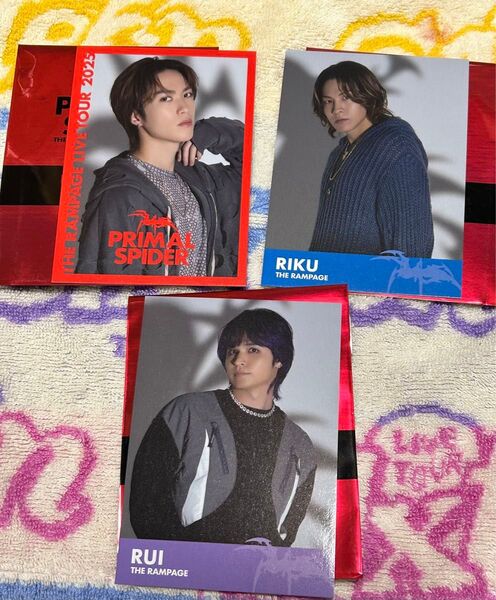 ※まとめ買い優先 RIKU 藤原樹 与那嶺瑠唯 PRIMAL SPIDER トレカ