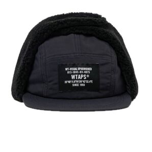 WTAPS ROBIN/CAP/NYLON.TUSSAH.POLY.BOA BLACK Lサイズ