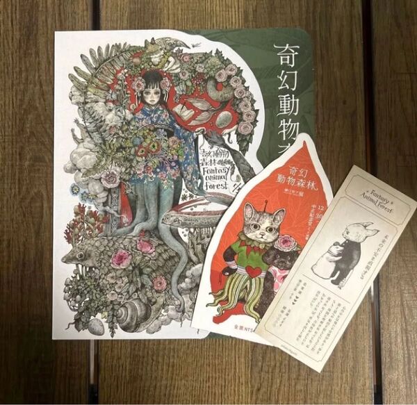 ヒグチユウコ 台湾 フライヤー 半券 特典カード