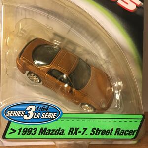 レーシングチャンピオン fast and furious ワイルドスピード 93 Mazda RX-7 マツダ 1/64