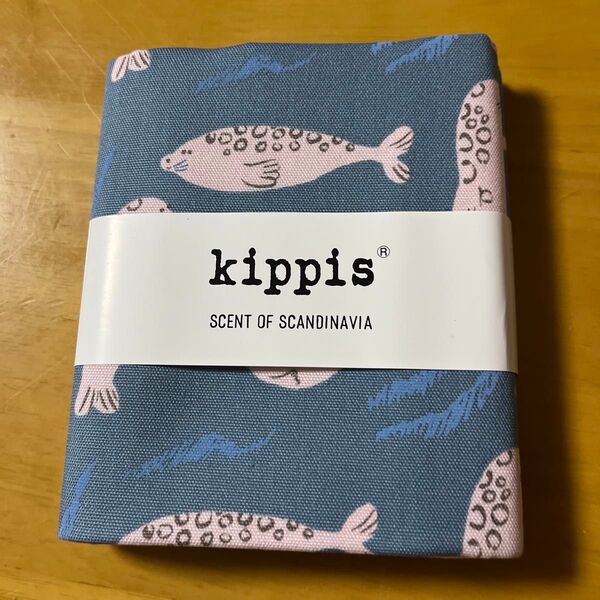 kippis カットクロス 綿100 オックス50㎝着分 グレー あざらし