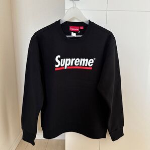 Supreme シュプリーム Underline Crewneck Black S
