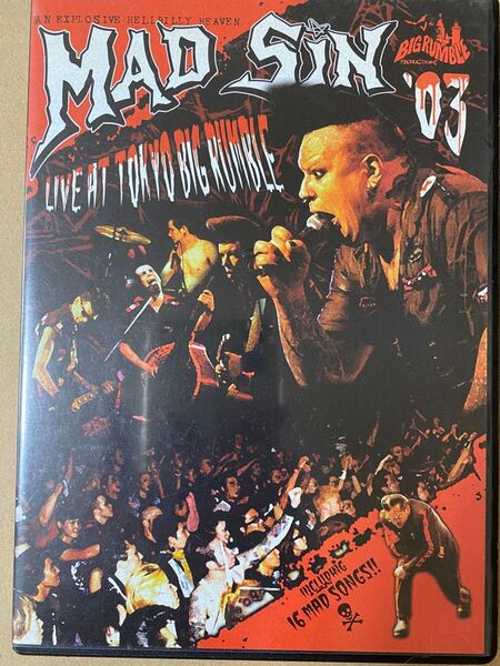 MAD SIN '03 LIVE AT TOKYO BIG RUMBLE DVD