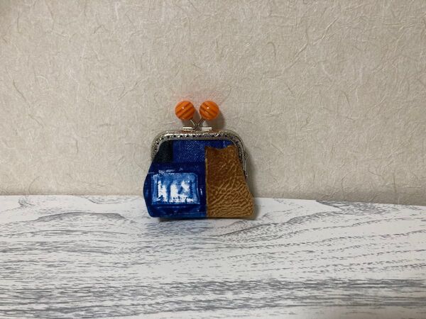 ハンドメイドあめ玉がま口 コインケース 財布 小物入れお薬入れアクセサリー入れ