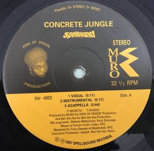 MURO / CONCRETE JUNGLE / 第三段落97PAGE REMIX / KING OF DIGGIN