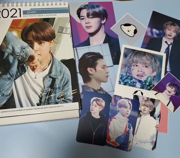 BTS ジミン JIMIN カレンダー フォトカード ステッカー トレカ マスタニムグッズ