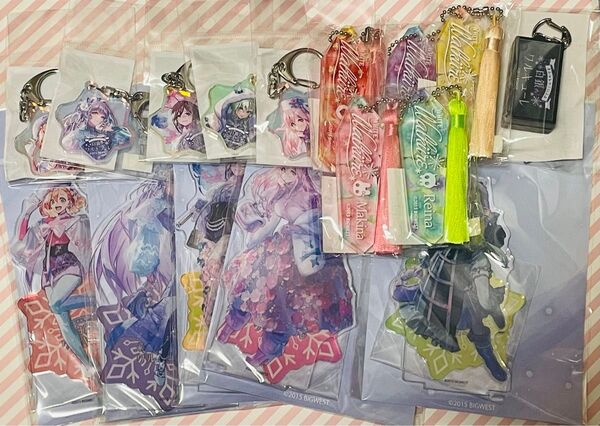 オシャレマクロスΔ 白銀のワルキューレ アクスタ キーホルダー アクリルチャーム LEDキーホルダー