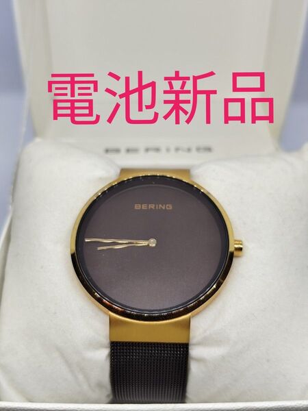 Bering メンズ腕時計 電池交換済 サイズ40ミリ