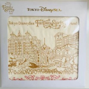 新品 ファンタジースプリングスホテル ハンカチ タオル ディズニー