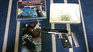 ①　コクサイ　COLT`S　MK　Ⅳ　/　SERIES`70　government　model　45　automatic　CALIBER　モデルガン　玩具　動作確認無し　中古