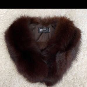 リアルファー ショール 毛皮