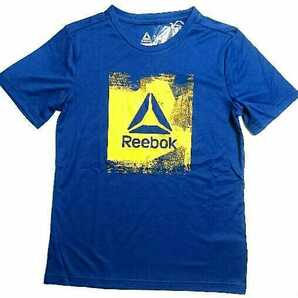 未使用/Reebok/リーボック/デルタロゴ WOR/子供/半袖/Tシャツ/140cm/banker.blue②