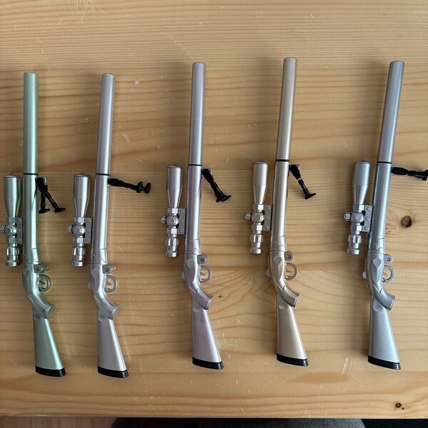 ※写真と変更点あり 銃ボールペン5本セット