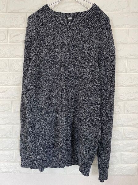 UNIQLO XLサイズ ニットセーター グレー 美品