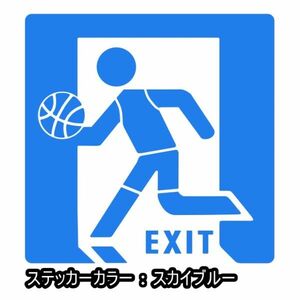 * thousand jpy and more postage 0*(20cm) emergency exit paroti[ basketball compilation ]NBA sticker, car rear glass for also optimum,... respondent . sticker (1)