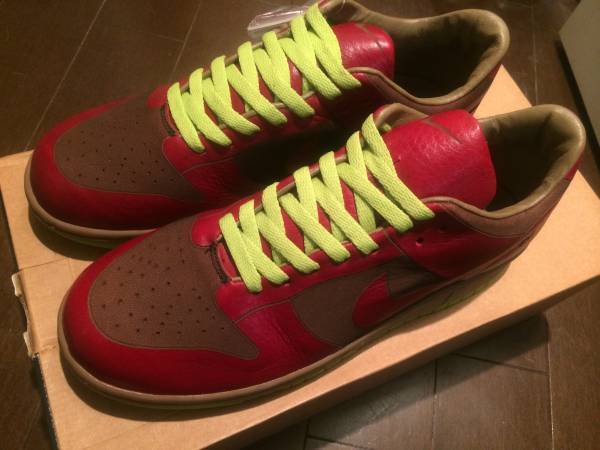600足限定 NIKE dunk ワンピース one piece レーザー ダンク 緑 hectic sb アトモス atmos