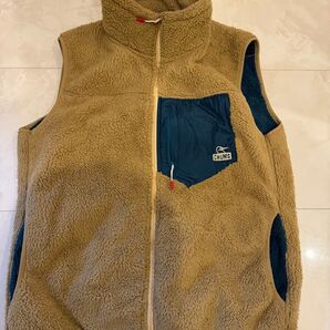 チャムス CHUMS フリースベスト Lサイズ
