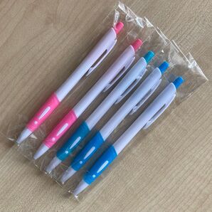 5本セット ボールペン ノック式 ノベルティグッズ