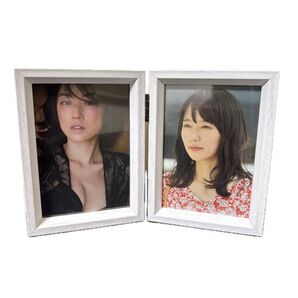 L判2連フォトフレーム (雑誌切り抜き付き)