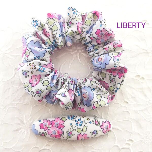 LIBERTY☆タナローンのシュシュとパッチンピンのセット フェリシテ