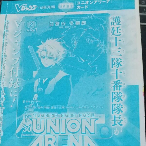ユニオンアリーナ 限定 日番谷冬獅郎