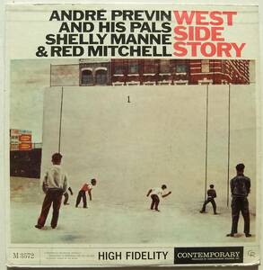 ◆ ANDRE PREVIN And His Pals / West Side Story ◆ Contemporary M3572 (yellow:dg) ◆ L
