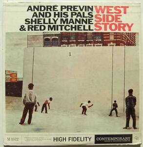 ◆ ANDRE PREVIN And His Pals / West Side Story ◆ Contemporary M3572 (yellow:dg) ◆ L