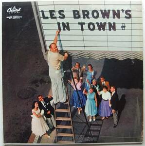 ◆ LES BROWN / In Town ◆ Capitol T746 (turquoise) ◆ V