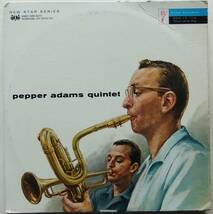 ◆ PEPPER ADAMS Quintet ◆ Mode LP # 112 (red/black:dg) ◆_画像1