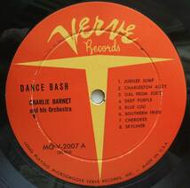 ◆ CHARLIE BARNET / Dance Bash ◆ Verve MGV-2007 (red:VRI:dg) ◆_画像3