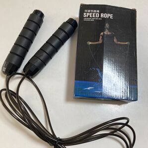 縄跳び スピードロープ フィットネス トレーニング ベアリング エクササイズ 長さ調整