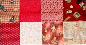 カット済 ミニ カットクロス 8枚 セット サイズ 25cmx25cm 前後 12