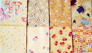 カット済 ミニ カットクロス 8枚 セット サイズ 25cmx25cm 前後 5